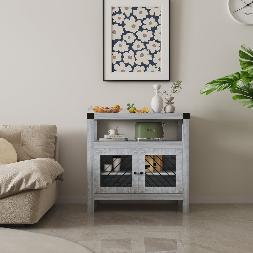 Leoglint Sideboard 31.5" Wide Server