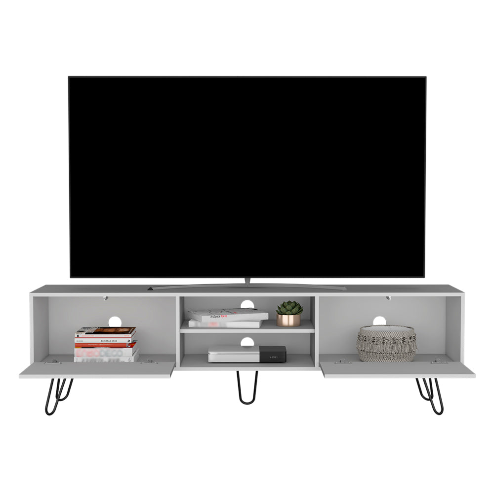 Leoglint Tv Stand Franklin, Living Room, White