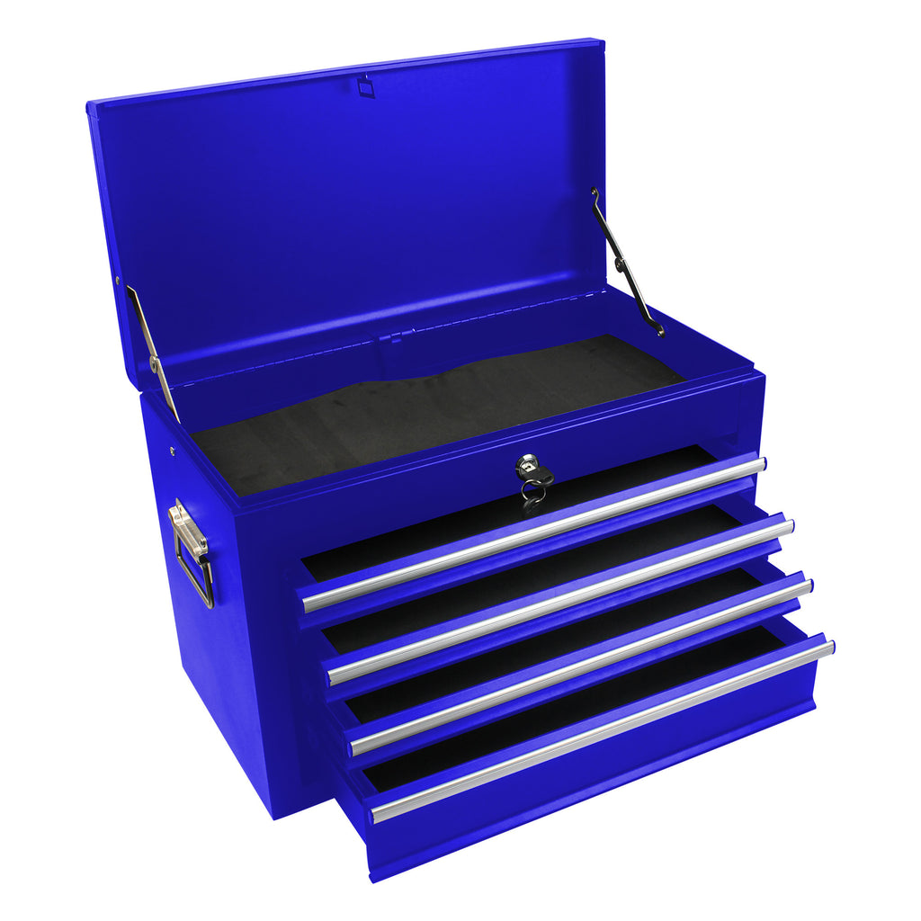 Leoglint High Capacity Rolling Tool Chest with Wheels and Drawers, 6-Drawer Tool Storage Cabinet--BLUE