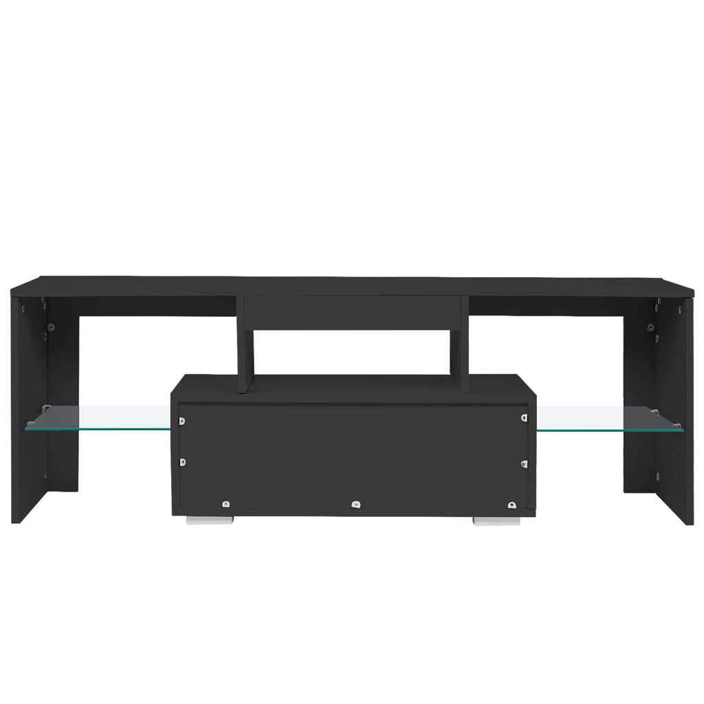 Leoglint TV stand with Storage 43 inch LED Modern TV Media Console Entertainment Center with Drawer TV cabinet for Living Room Bedroom