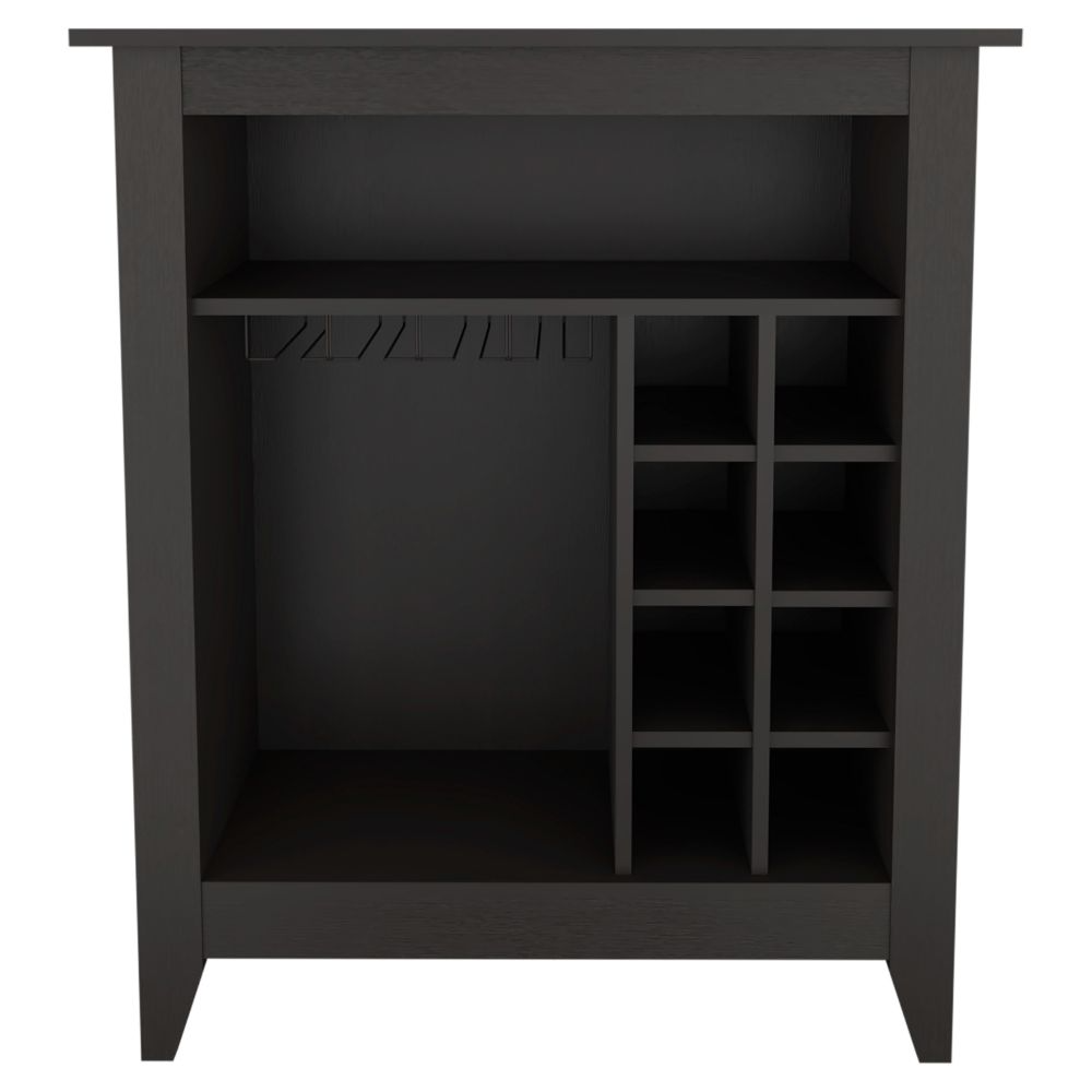 Leoglint Sideboard DEPOT E-SHOP Mojito Bar Cabinet, One Open Drawer, One Open Shelf, Black