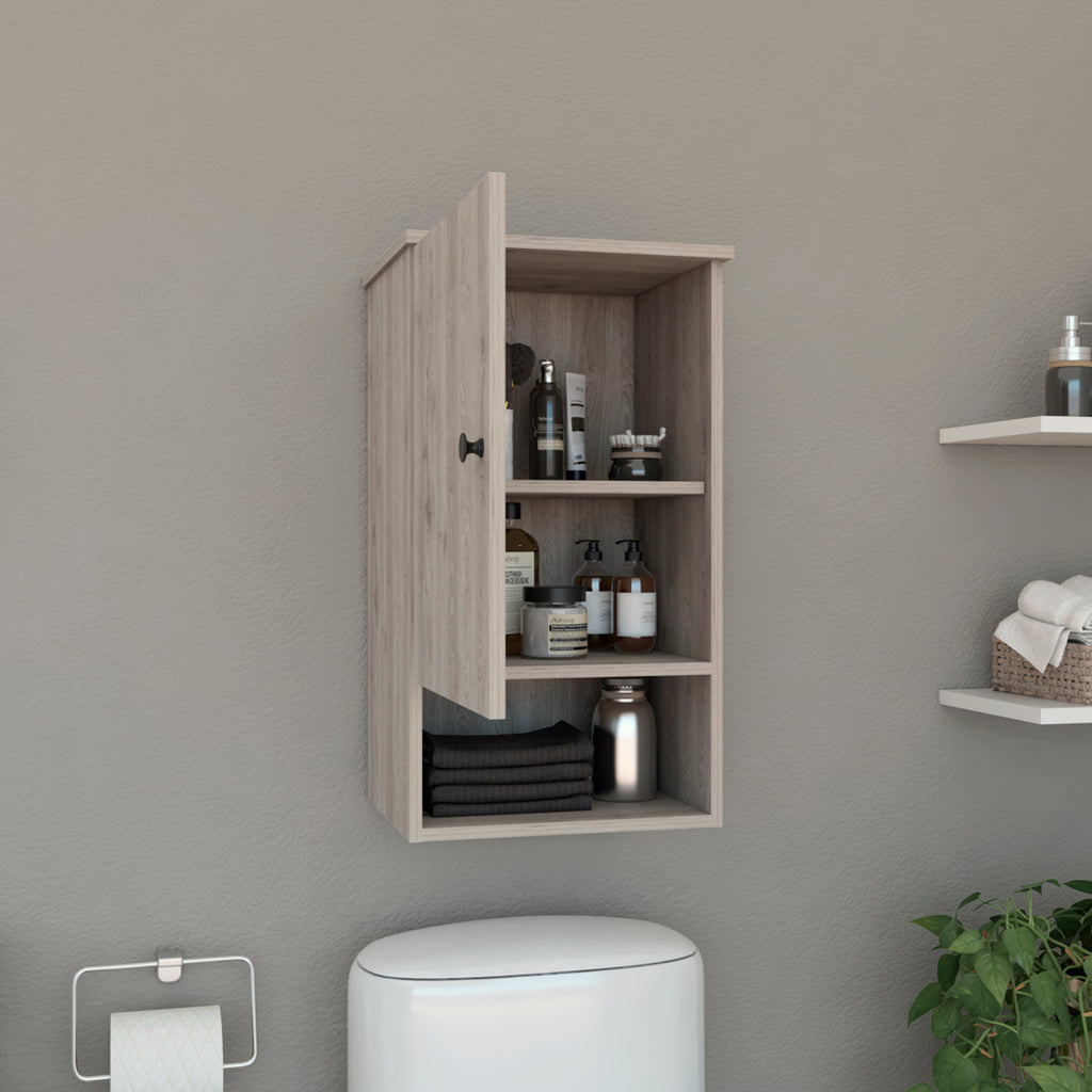 Leoglint St. Angelo Medicine Cabinet, Two Internal Shelves, Single Door, One Shelf