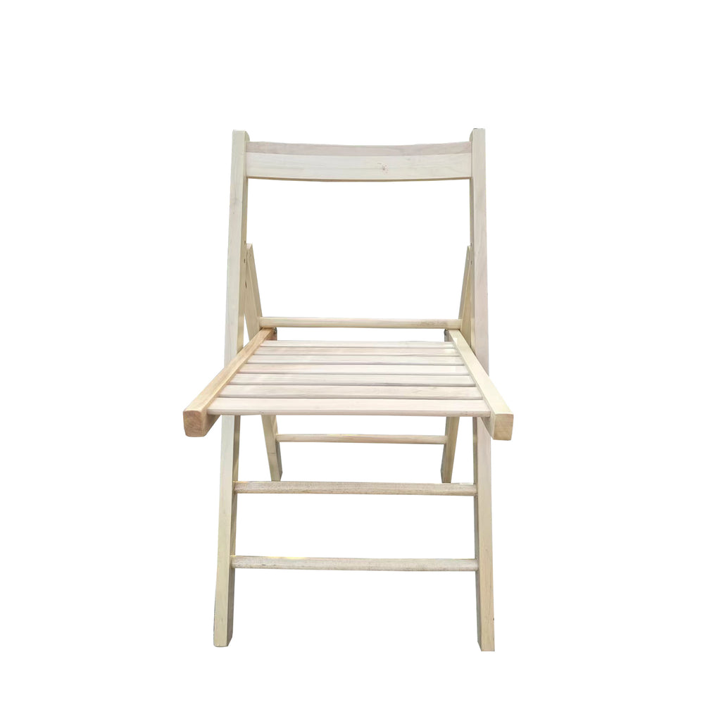 Leoglint FOLDING OUTDOOR CHAIR-2/S, FOLDABLE STYLE -NATURAL