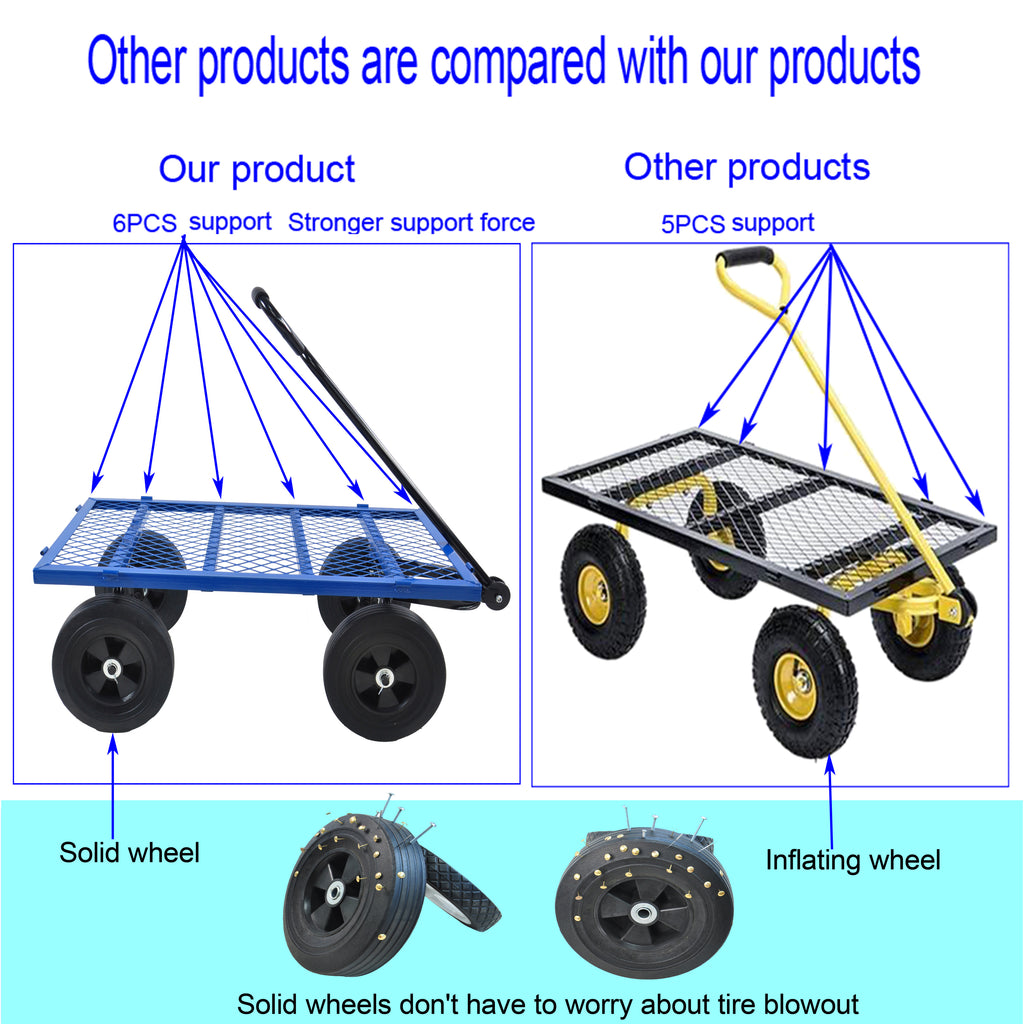 Leoglint Tools cart Wagon Cart Garden cart trucks make it easier to transport firewood