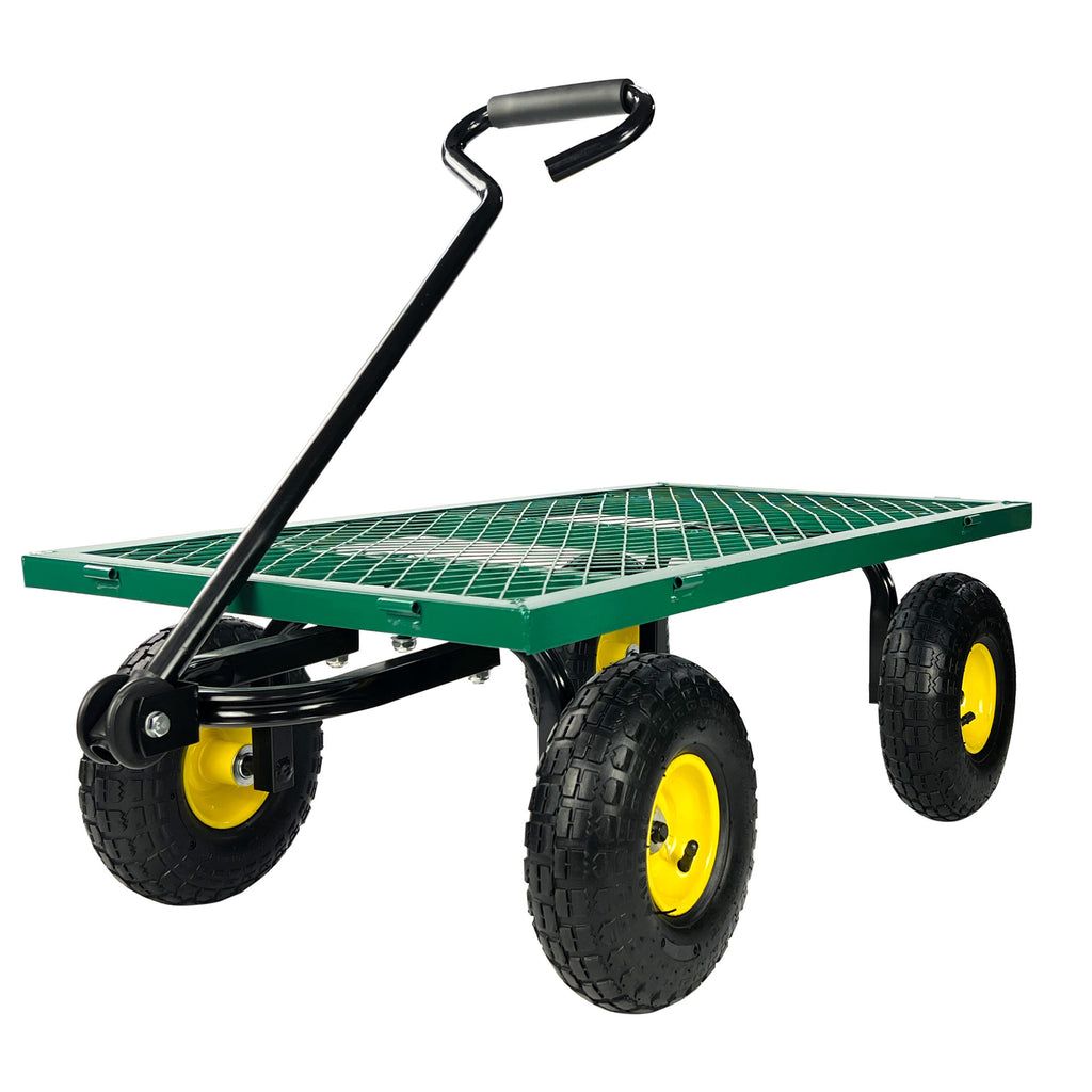 Leoglint Wagon Cart Garden cart trucks make it easier to transport firewood  Maximum static load is 880 lbs.