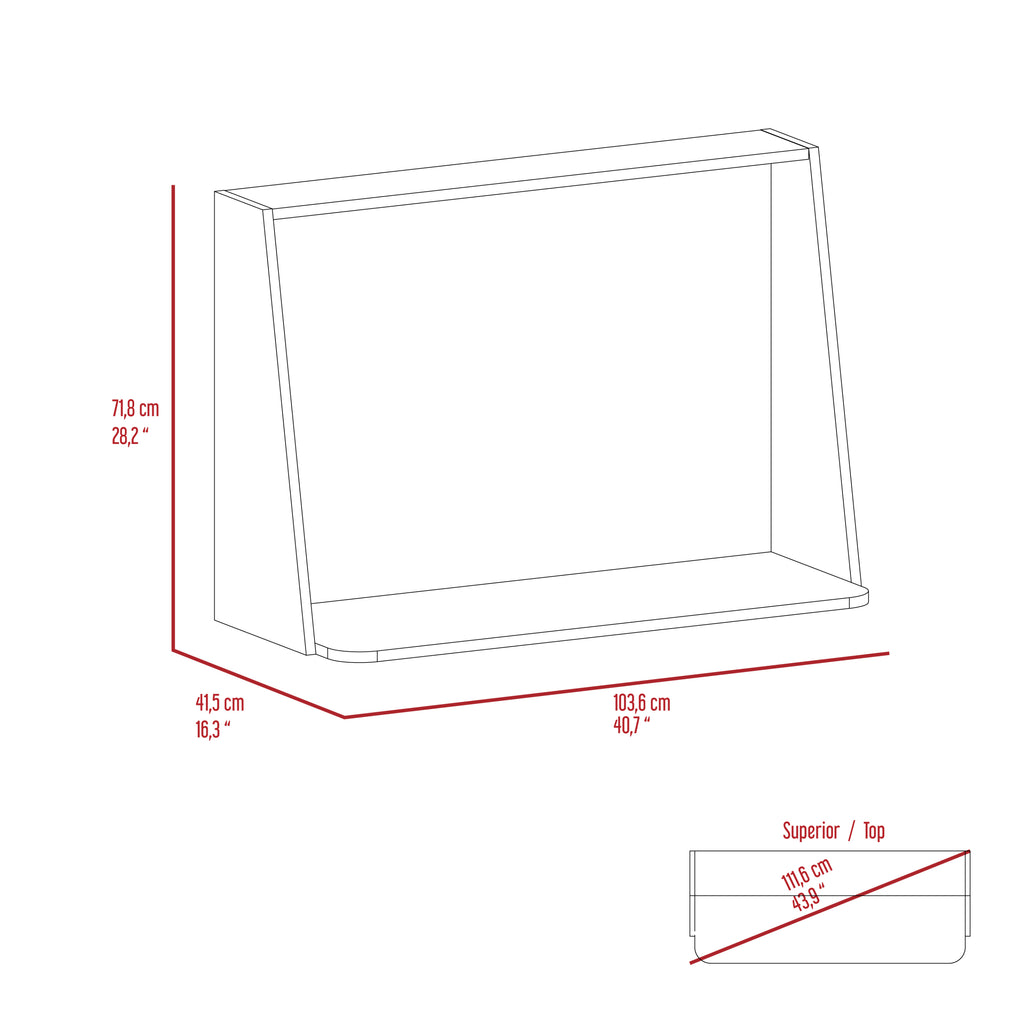 Leoglint Roma Wall Office Desk, Wall Mounted