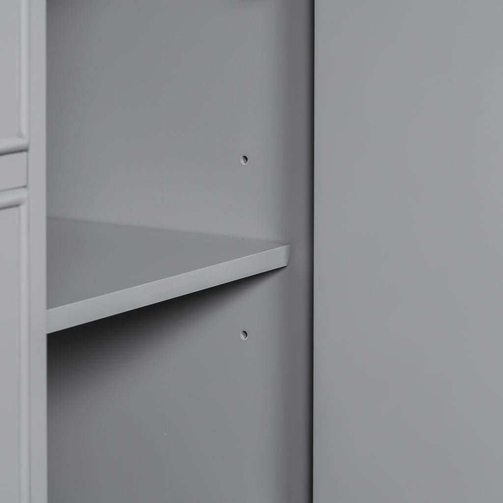 Leoglint [Cabinet Only] 36" Gray Bathroom vanity(Sink not included)