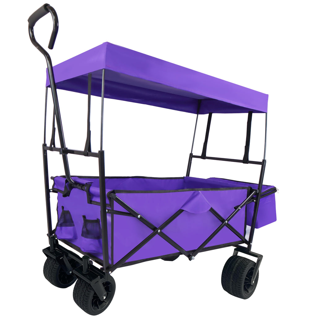 Leoglint Garden cart Outdoor Garden Park Utility kids wagon portable beach trolley cart camping foldable folding wagon