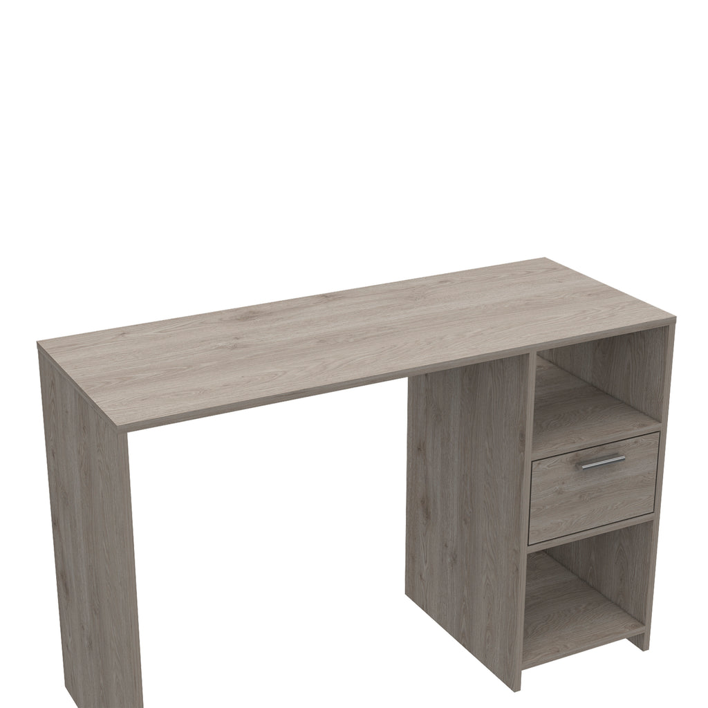 Leoglint Arlington Computer Office Desk with 2-Open Storage Shelves and Drawer with Handle