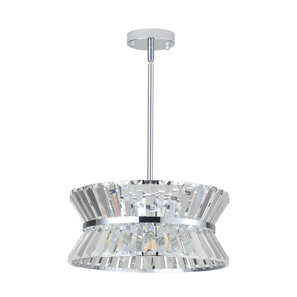 Leoglint Pendant Modern Crystal Chandelier for Living-Room Round Cristal Lamp Luxury Home Decor Light Fixture