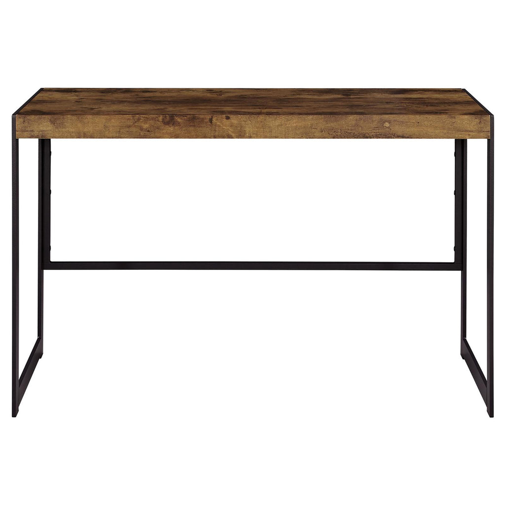 Leoglint Antique Nutmeg and Gunmetal Writing Office Desk