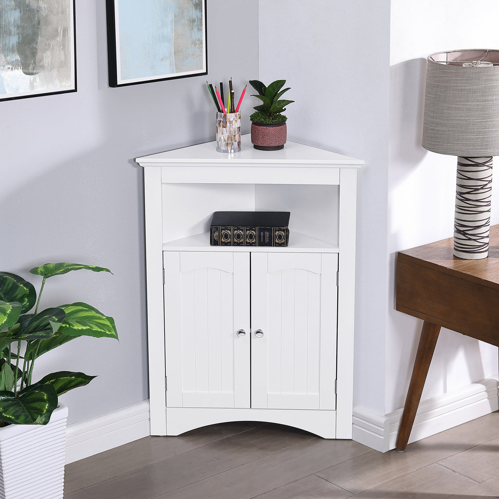 Leoglint sideboard cabinet,corner cabinet,Bathroom Floor Corner Cabinet with Doors and Shelves, Kitchen, Living Room,Free Standing Storage Cabinet for Bathroom