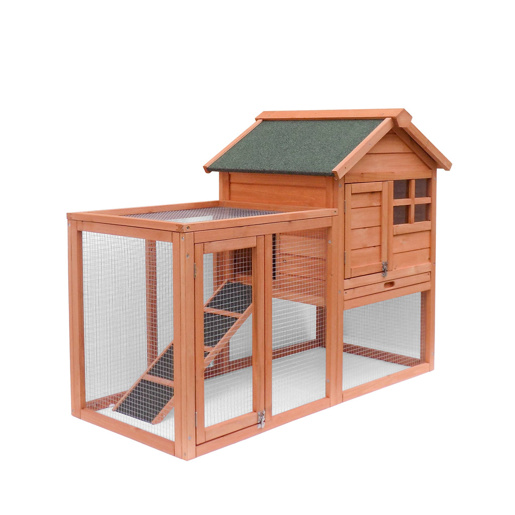 Leoglint Hot sale Easily-assembled wooden Rabbit house Chicken coop kennels