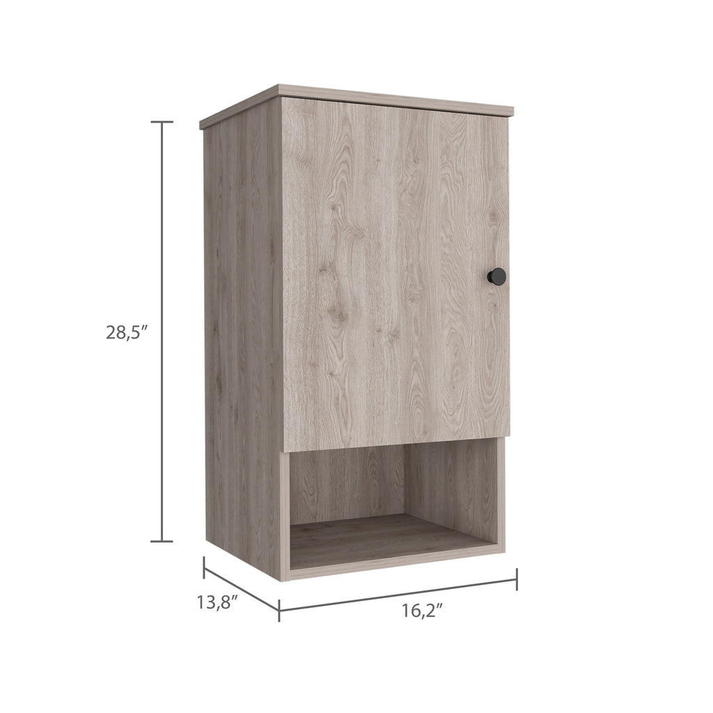 Leoglint St. Angelo Medicine Cabinet, Two Internal Shelves, Single Door, One Shelf