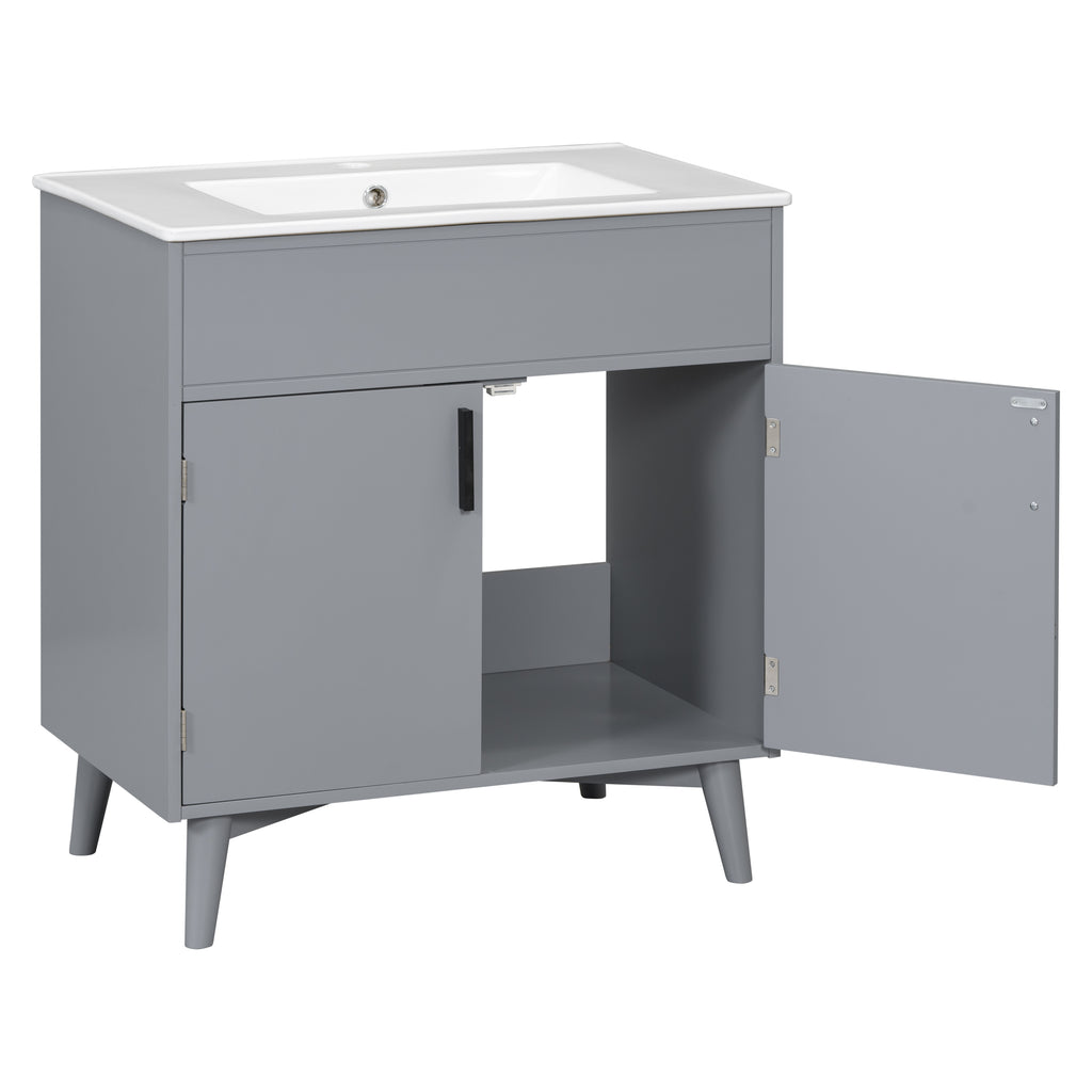 Leoglint Bathroom vanity Set, Combo Cabinet, Bathroom Storage Cabinet