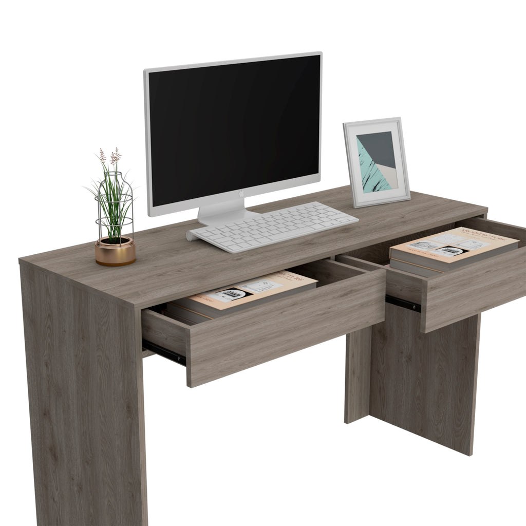 Leoglint Tampa Computer Office Desk with 2-Drawers