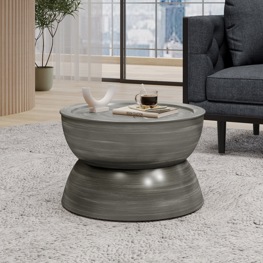 Leoglint METAL HAMMERED COFFEE TABLE