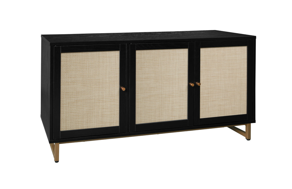 Leoglint 3 Door Cabinet,Sideboard Accent Cabinet, Storage Cabinet for Living Room, Hallway Entryway Kitchen