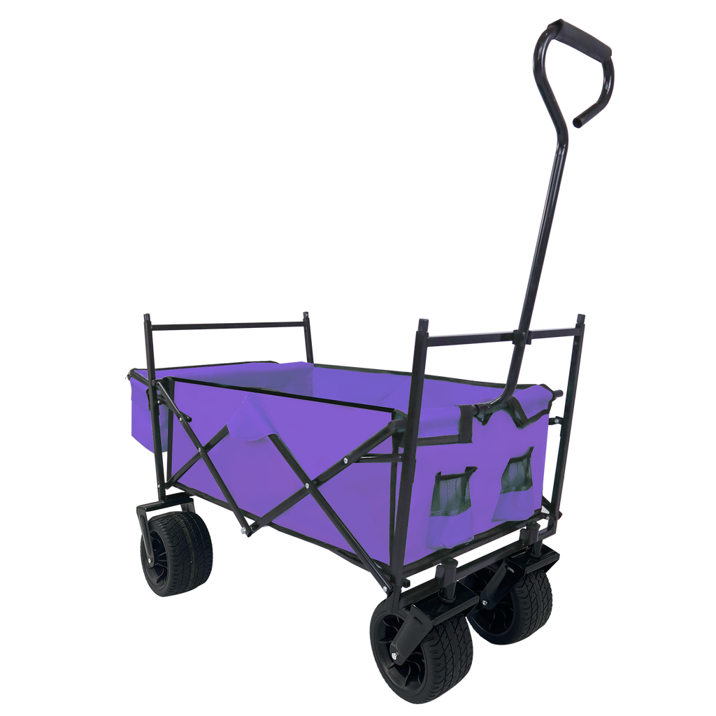 Leoglint Garden cart Outdoor Garden Park Utility kids wagon portable beach trolley cart camping foldable folding wagon