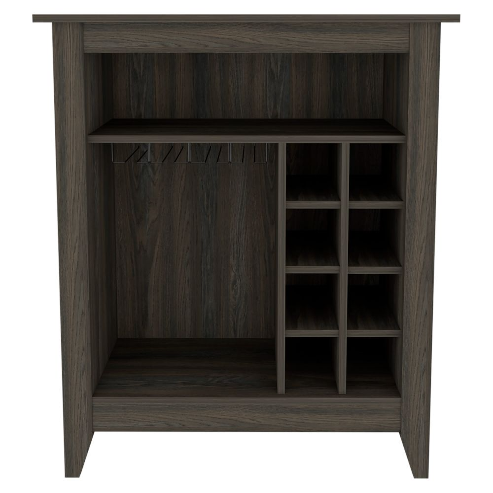 Leoglint Sideboard DEPOT E-SHOP Mojito Bar Cabinet, One Open Drawer, One Open Shelf, Carbon Espresso