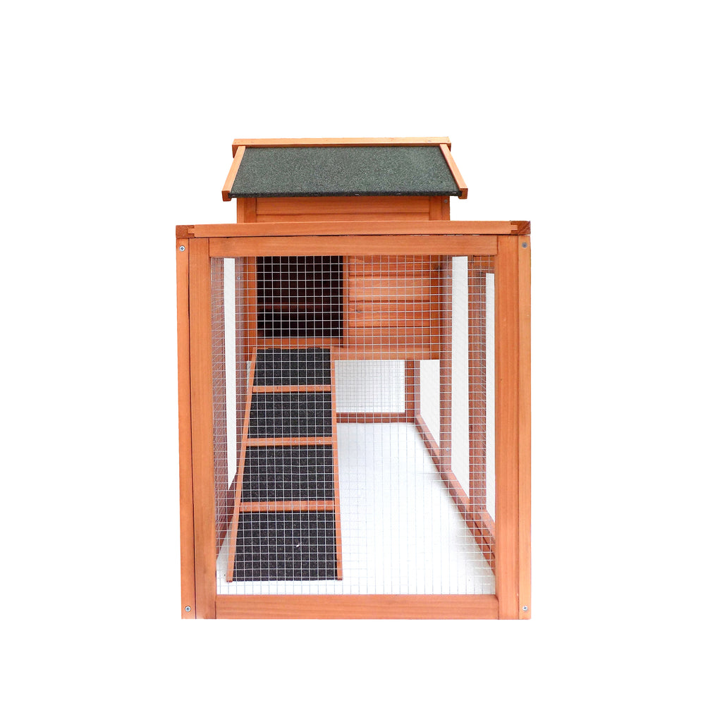 Leoglint Hot sale Easily-assembled wooden Rabbit house Chicken coop kennels