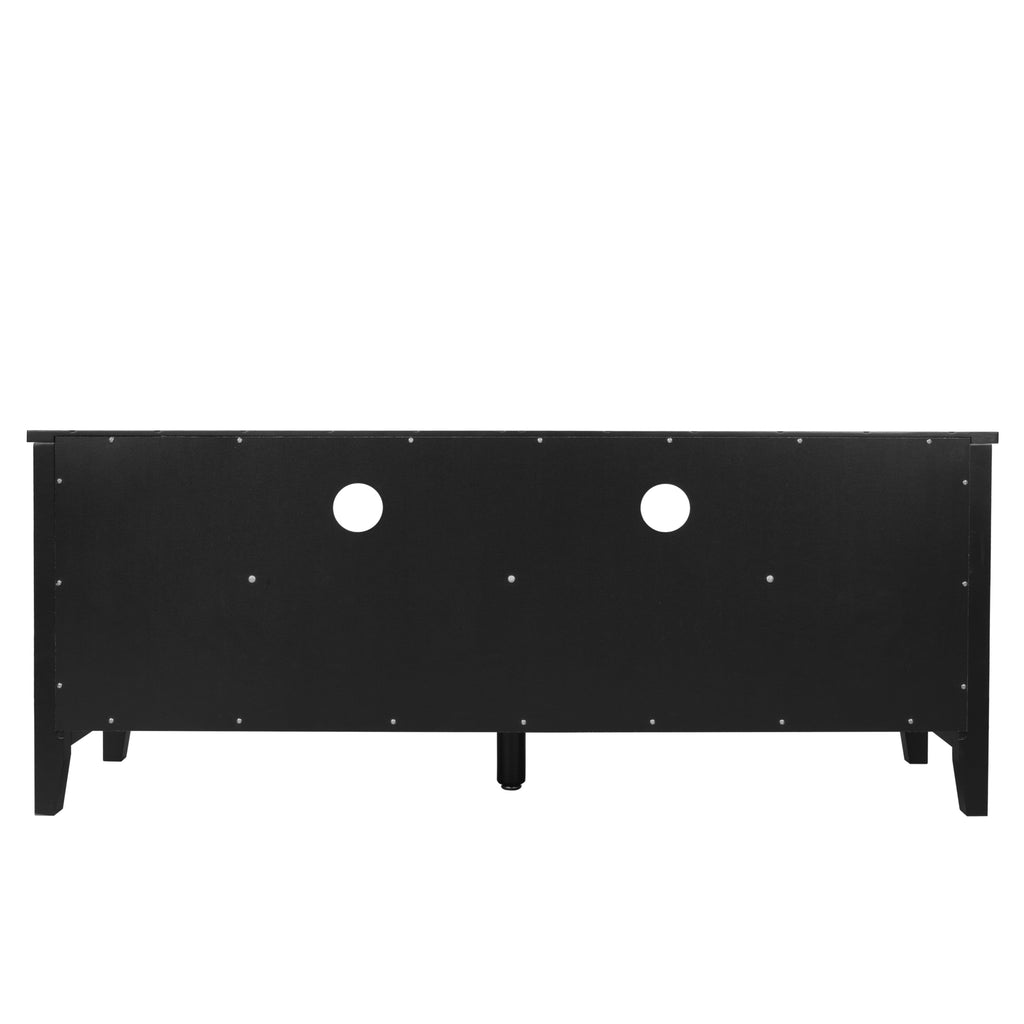 Leoglint 3 drawer TV stand,mid-Century Modern Style,Entertainment Center with Storage, Media Console for Living Room