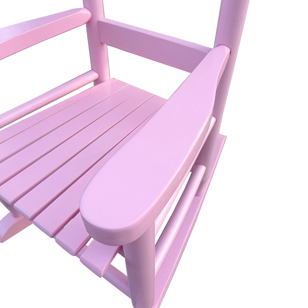 Leoglint Children's  rocking light pink Outdoor chair- Indoor or Outdoor -Suitable for kids-Durable