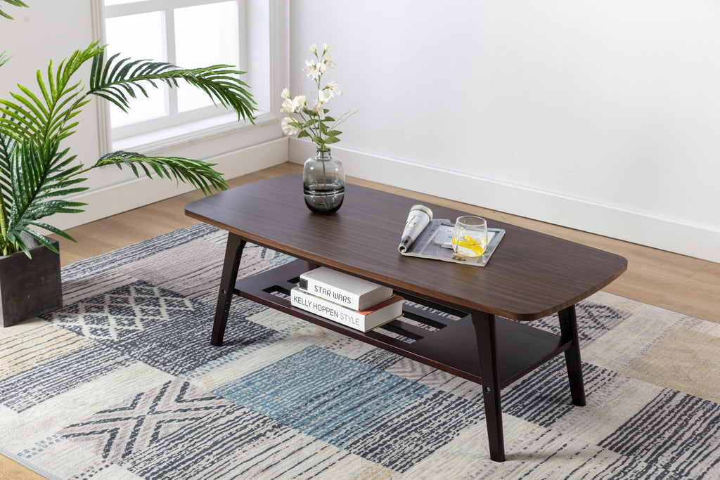 Leoglint Bahamas 47" Espresso Coffee Table