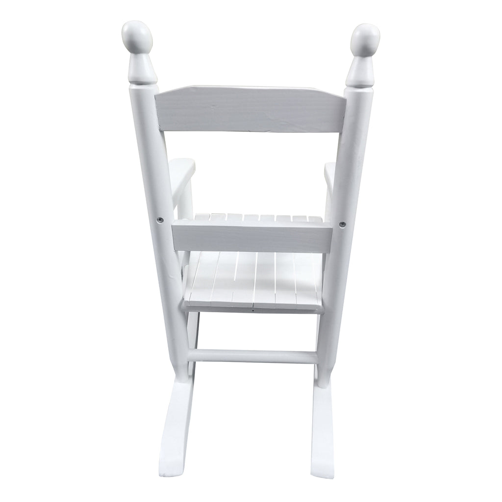 Leoglint Children's  rocking white Outdoor chair- Indoor or Outdoor -Suitable for kids-Durable