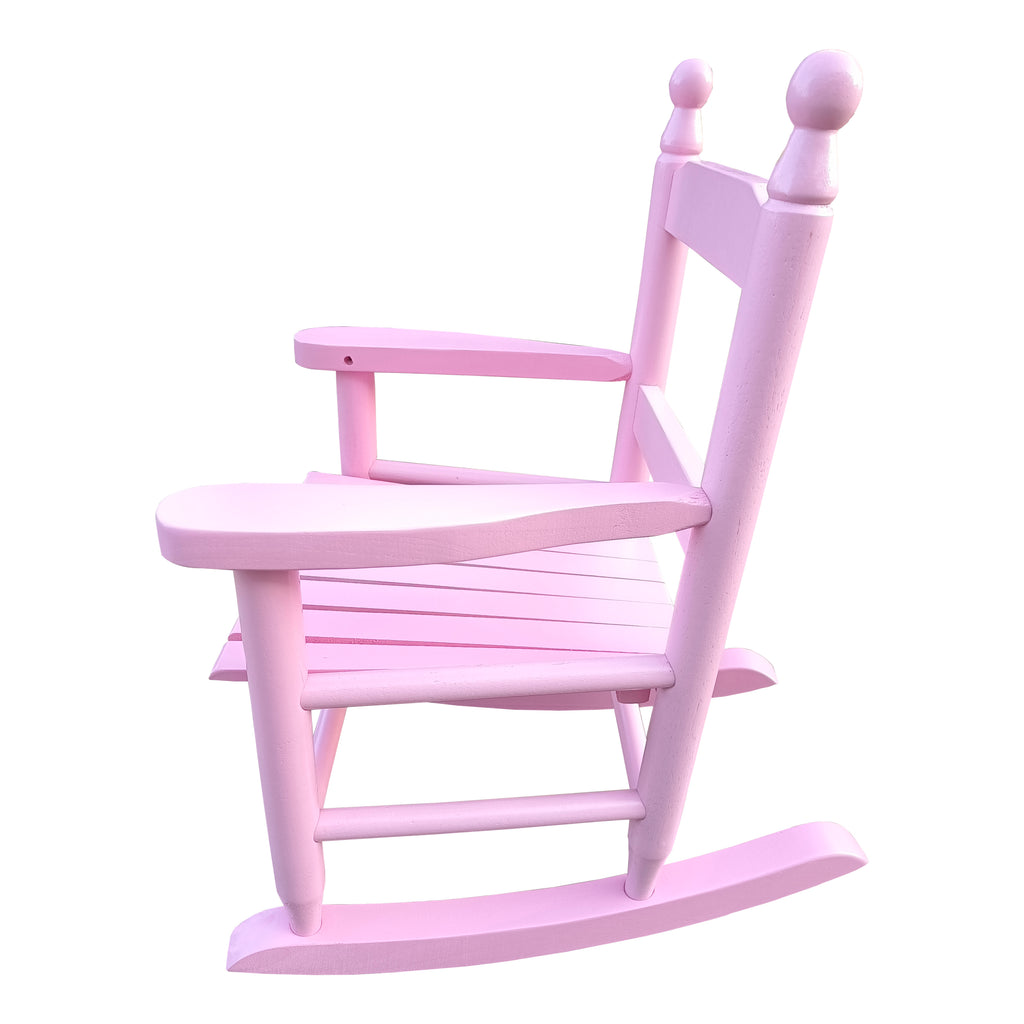 Leoglint Children's  rocking light pink Outdoor chair- Indoor or Outdoor -Suitable for kids-Durable