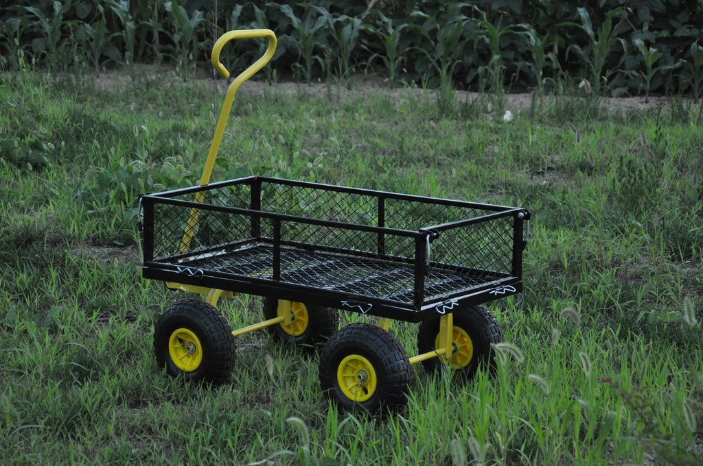 Leoglint Wagon Cart Garden cart trucks make it easier to transport firewood