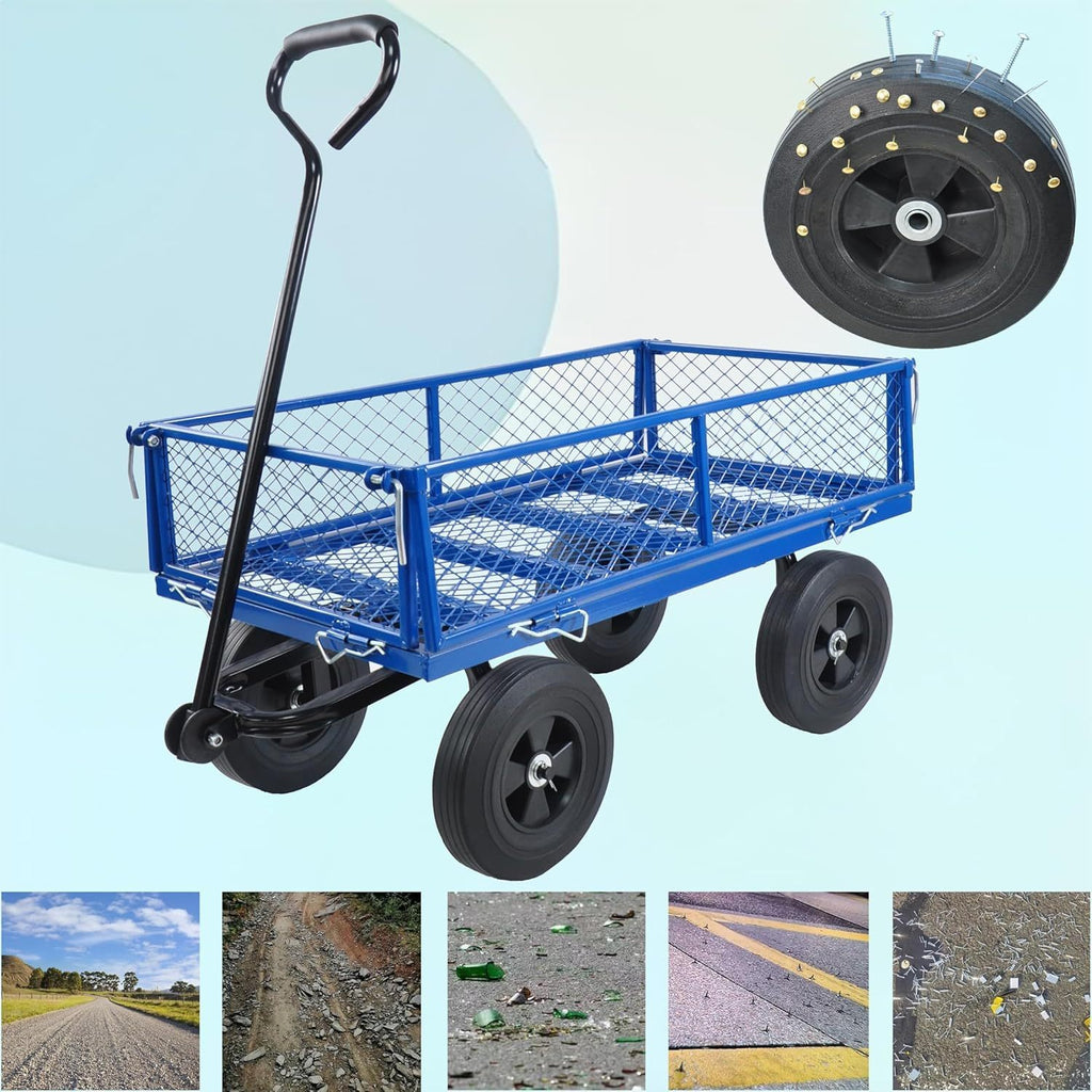 Leoglint Tools cart Wagon Cart Garden cart trucks make it easier to transport firewood