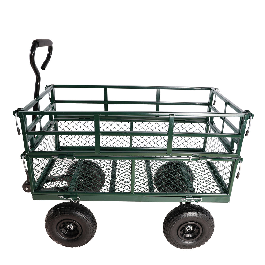 Leoglint Wagon Cart Garden cart trucks make it easier to transport firewood