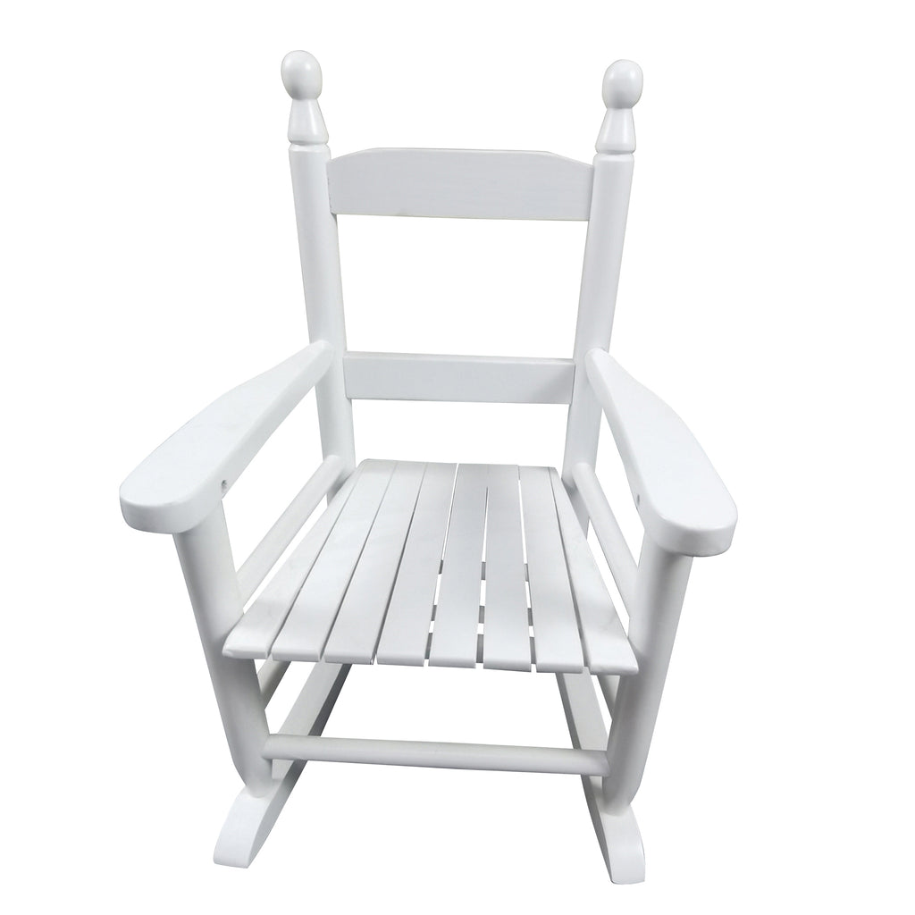 Leoglint Children's  rocking white Outdoor chair- Indoor or Outdoor -Suitable for kids-Durable