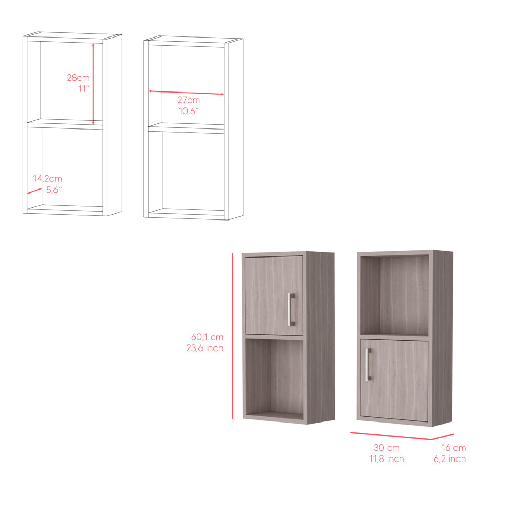 Leoglint Medicine Cabinet Florence, Bathroom, White Oak