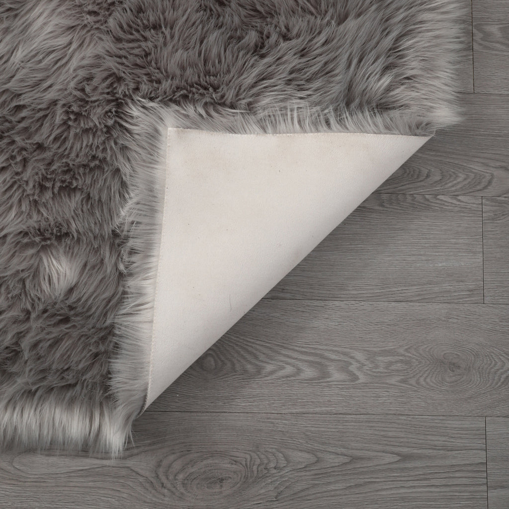 Leoglint "Cozy Collection" Ultra Soft Fluffy Faux Fur Sheepskin Area Rug