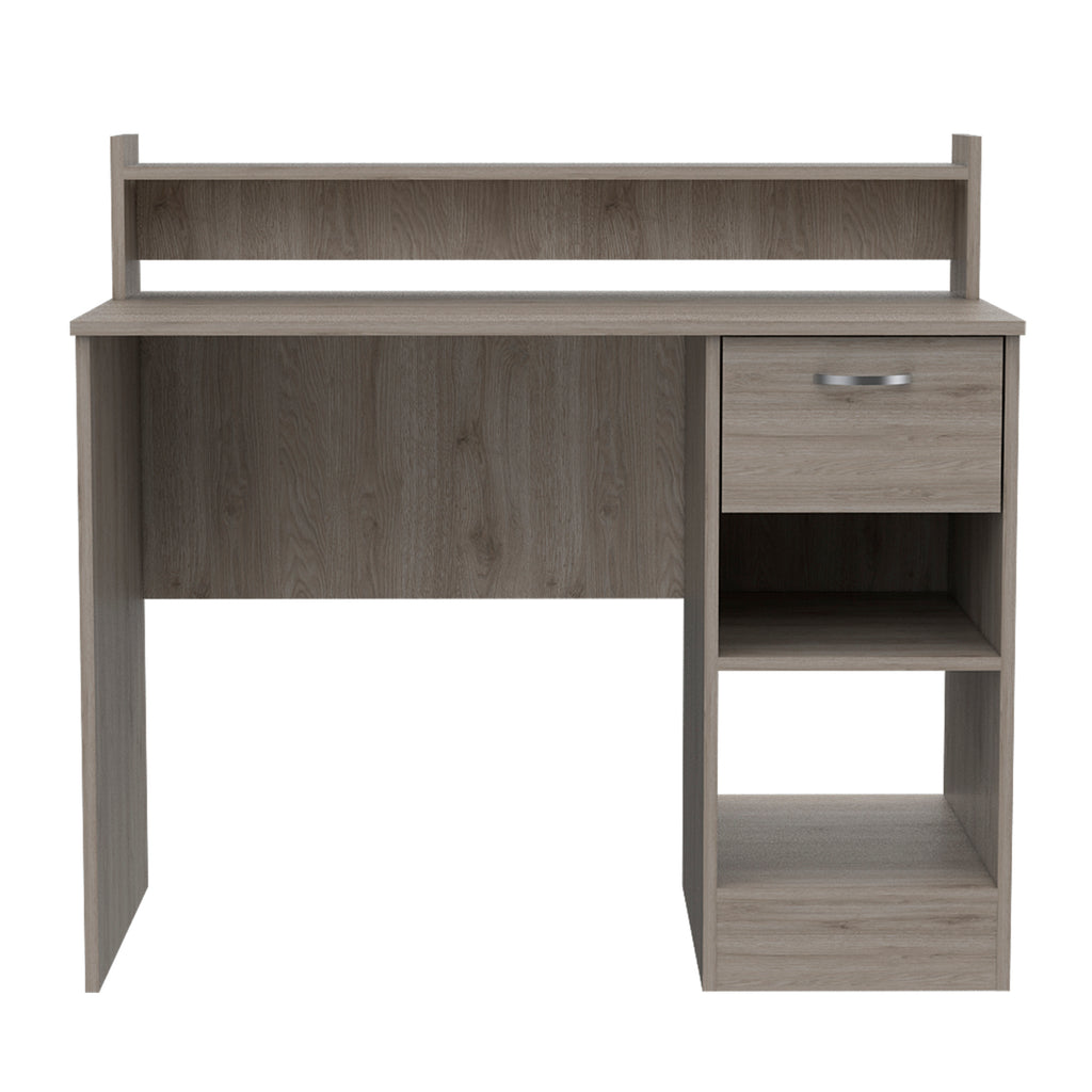 Leoglint Charlotte Computer Office Desk with 2 Storage Shelves and Drawer