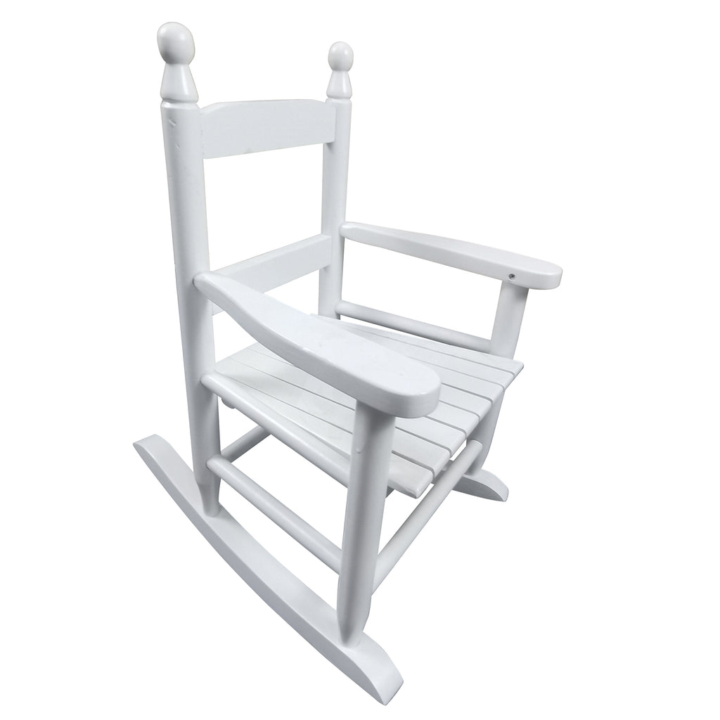 Leoglint Children's  rocking white Outdoor chair- Indoor or Outdoor -Suitable for kids-Durable