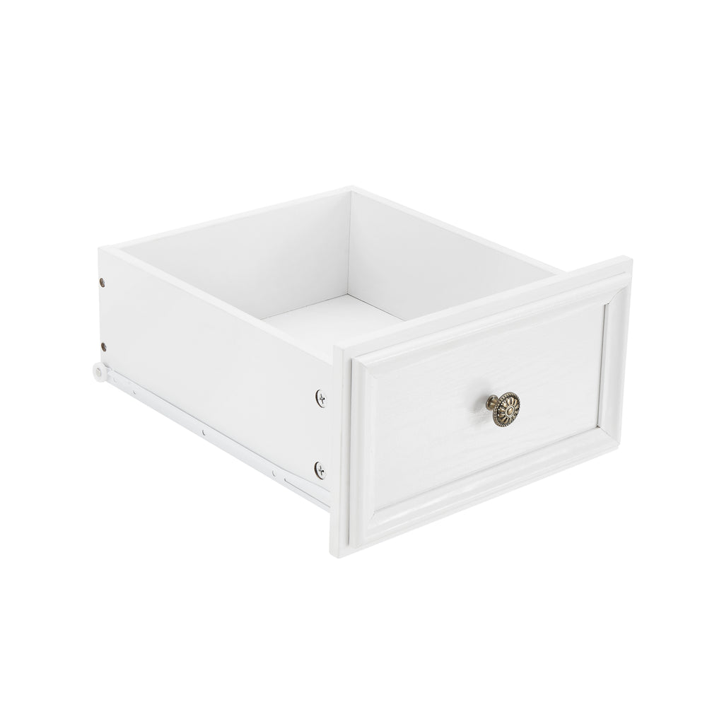 Leoglint Modern 6 Drawers Dresser 6 Drawers Cabinet 6 Drawer Chest,Chest of Drawers Closet Organizers and Storage Clothes Storage Drawers Cabinet for Living Room, Farmhouse Dresser Organizer white