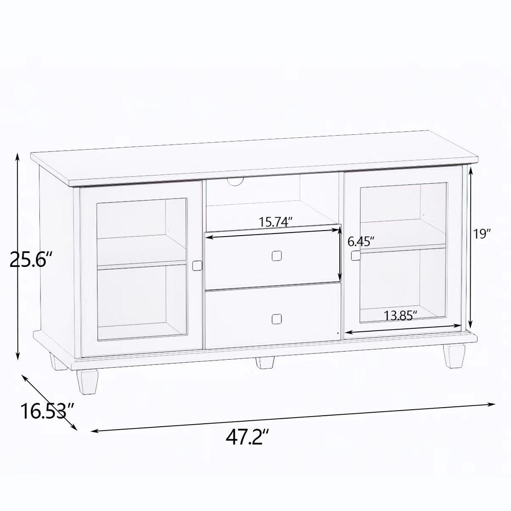 Leoglint Ultra white changhong glass TV Stand