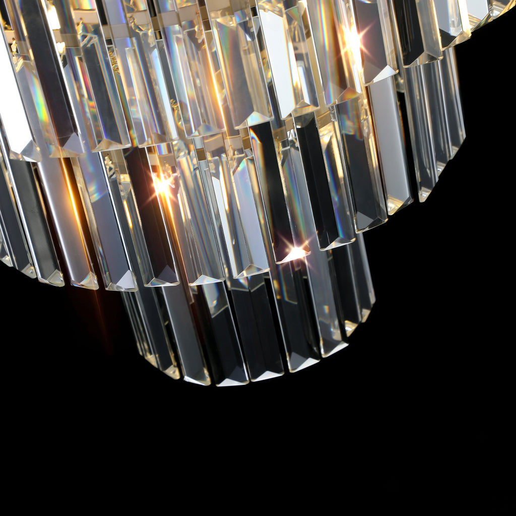 Leoglint Pendant Gold Luxury Crystal Chandelier Modern Chandeliers Lights