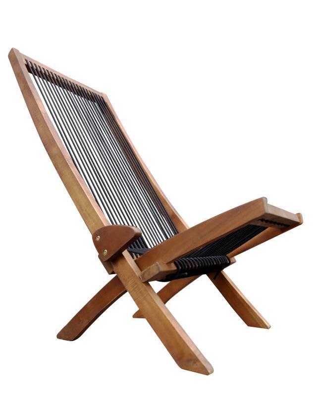 Leoglint folding roping wood Outdoor chair