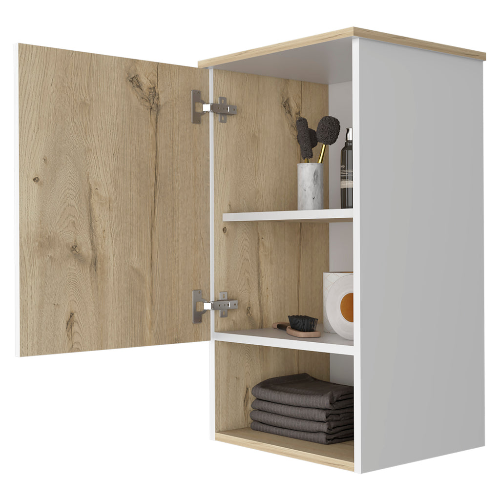 Leoglint St. Angelo Medicine Cabinet, Two Internal Shelves, Single Door, One Shelf