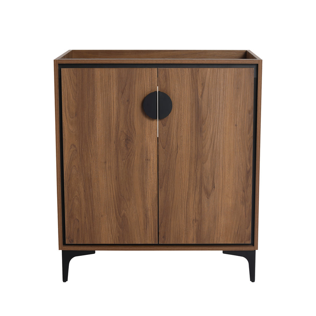 Leoglint 30 "Bathroom Vanity, 2 doors, Bathroom Cabinet Vanity Freestanding Cabinet Engineering wood Frame(Cabinet Only)