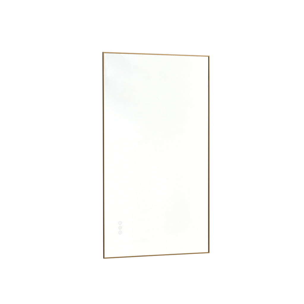 Leoglint 42 x 24Inch LED Mirror Bathroom Vanity Mirror with Back Light, Wall Mount Anti-Fog Memory Large Adjustable Vanity Mirror