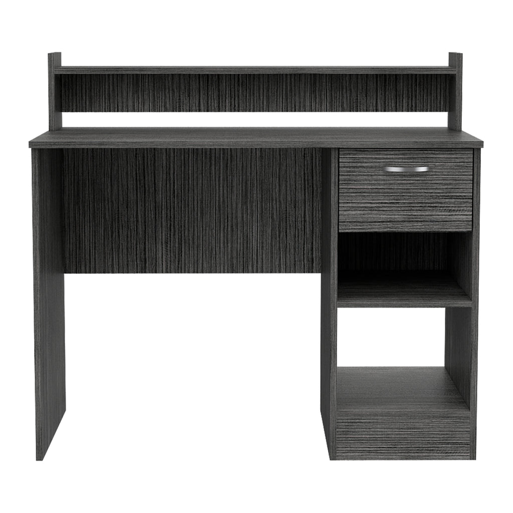 Leoglint Charlotte Computer Office Desk with 2 Storage Shelves and Drawer