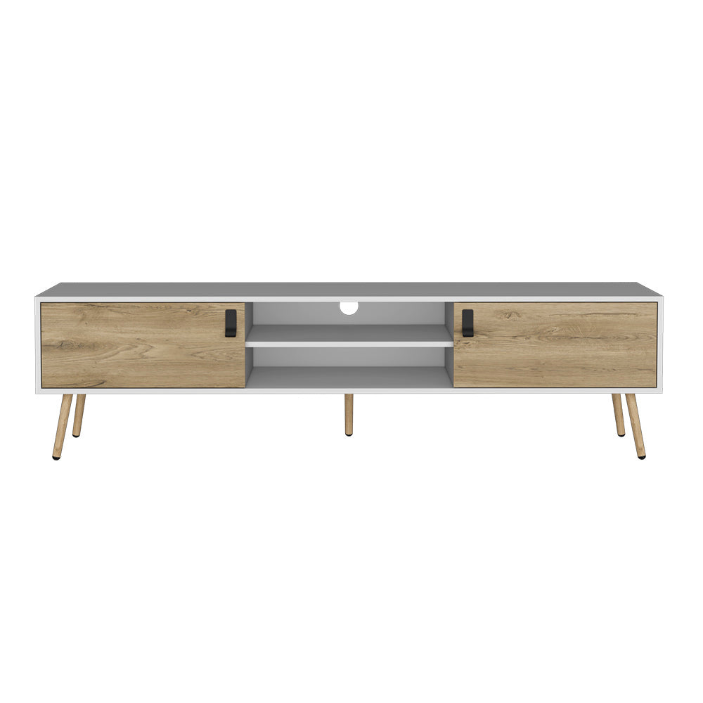 Leoglint Tv Stand A Magness, Living Room, White / Macadamia