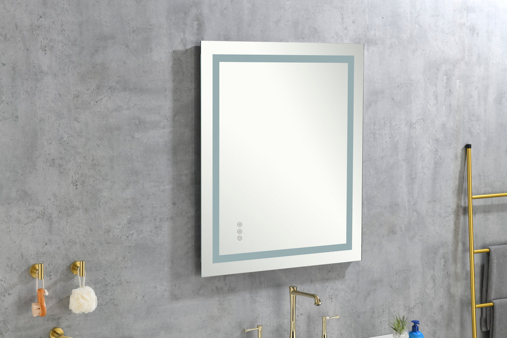 Leoglint LED bathroom mirror is multi-functional and each function is controlled by a smart touch button.