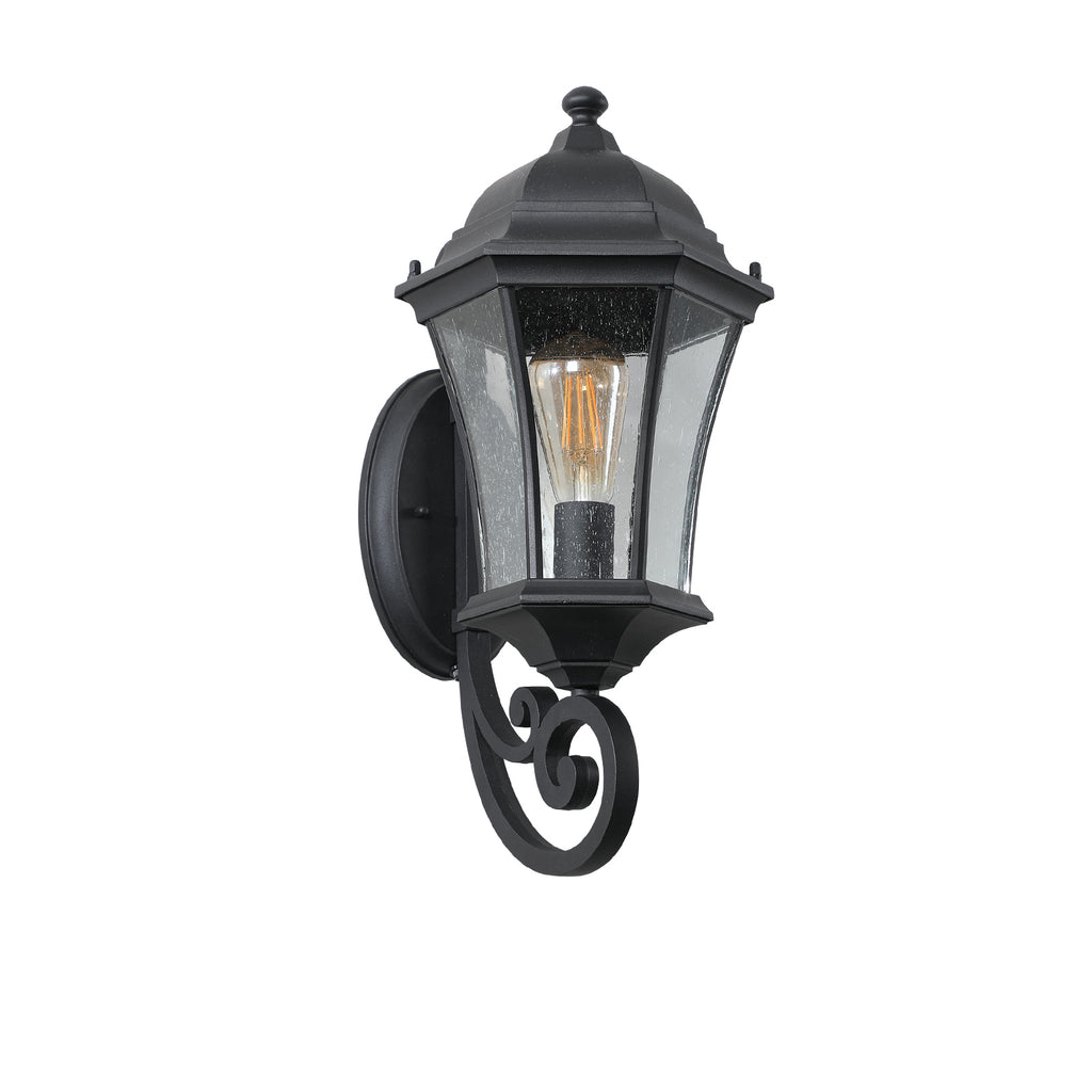 Leoglint Pendant Outdoor Waterproof Glass Retro Wall Lamp Chandelier with light sense