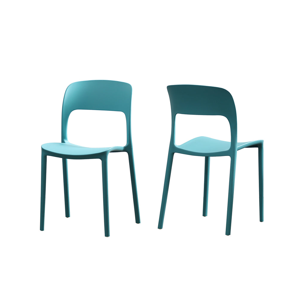 Leoglint KATHERINA INJECTION MOLDING PP OUTDOOR CHAIR(set of 2)